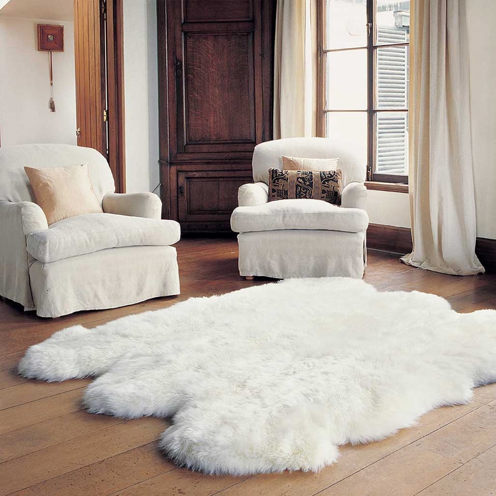 Sheepskin Rug Sexto - Ivory