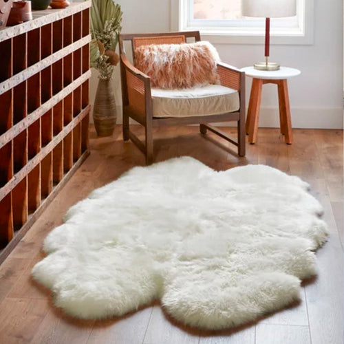 Sheepskin Rug Quad - Ivory - House of Hides